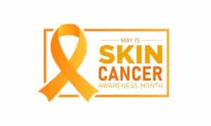 Skin cancer awareness month occurs every May.